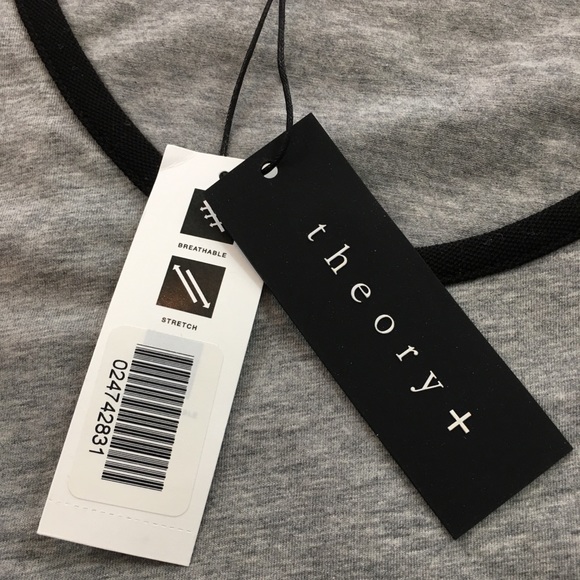 Theory - NWT Men’s Charcoal Tank Top - Picture 3 of 6